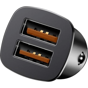 BASEUS Square Metal 30W Dual Quick Car Charger