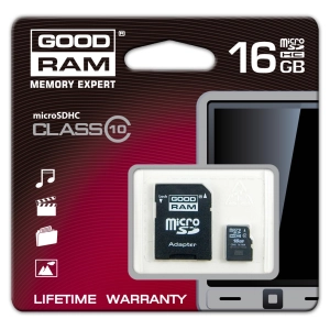 GOODRAM microSDHC Class 10 16Gb