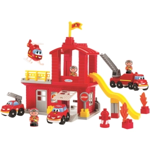 Constructor Ecoiffier Fire Station 3026