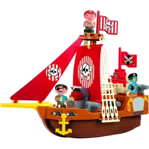 Constructor Ecoiffier Ship with Pirates 3023