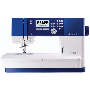 Máquina de coser/remalladora Pfaff Ambition 610