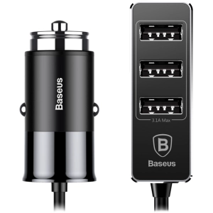 Cargador BASEUS Enjoy Together 4 USB Car Charger