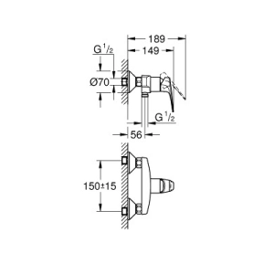 Grohe BauFlow 23632000