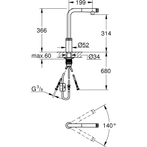 Grohe Minta SmartControl 31613000