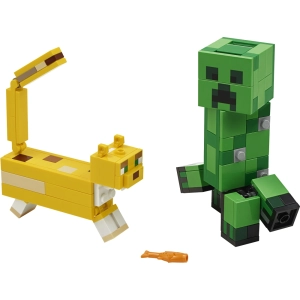 Constructor Lego BigFig Creeper and Ocelot 21156