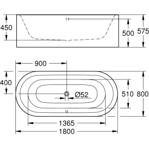 Grohe Essence 180x80