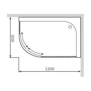 AM-PM Bliss Twin Slide W56T-302R120W