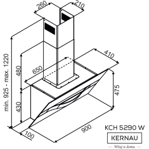 Capota Kernau KCH 5290 W