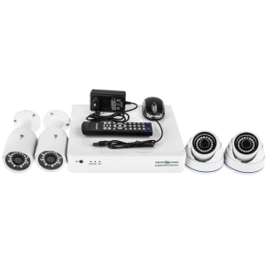 Kit de vigilancia GreenVision GV-K-S17/04 1080P