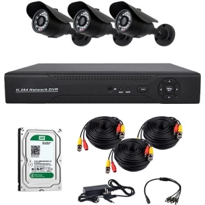 Kit de vigilancia CoVi Security AHD-3W Kit/HDD500