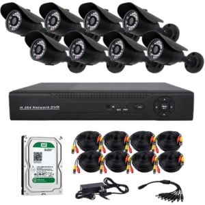 Kit de vigilancia CoVi Security AHD-8W Kit/HDD1000