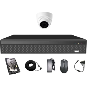 Kit de vigilancia CoVi Security AHD-1D 5MP MasterKit/HDD500