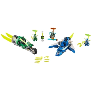 Constructor Lego Jay and Lloyds Velocity Racers 71709