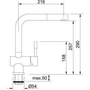 Franke Atlas Pull Out 115.0083.791