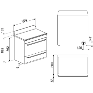 Smeg TR90IP9