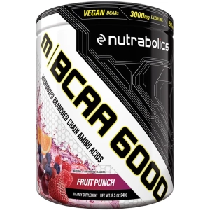 Aminoácidos Nutrabolics M-BCAA 6000 240 g