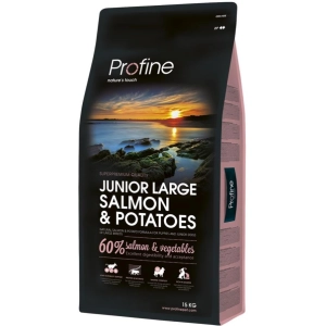 Comida para perros Profine Junior Large Salmon / Potatoes 15 kg