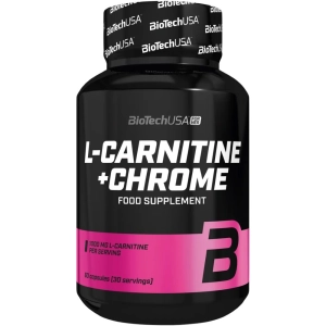 Quemador de grasa BioTech L-Carnitine/Chrome 60 cap