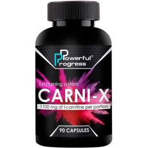 Quemador de grasa Powerful Progress Carni-X 90 cap