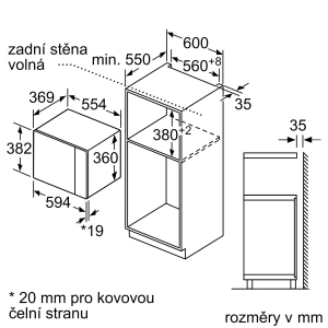 Electrodomésticos empotrados