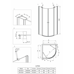 Deante Alpinia KGA 051P