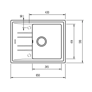 Teka Stone 45 S-TG 1B 1D