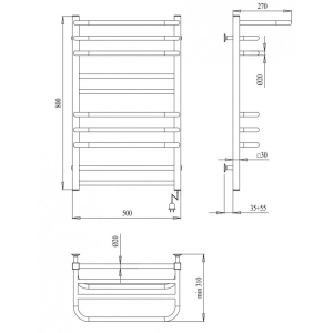 Paladii Estet Shelf E R 500x800