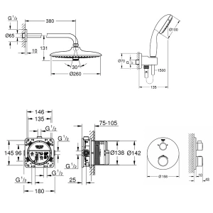 Grohe Grohtherm 34614SC5