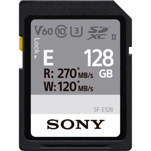 Tarjeta de memoria Sony SDXC SF-E Series UHS-II 128 Gb