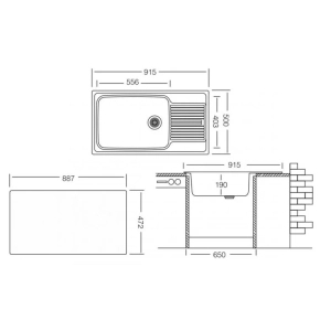 Ukinox Wind L 915 500 GT 8K R