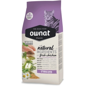 Comida para gatos Ownat Classic Sterilized 1,5 kg