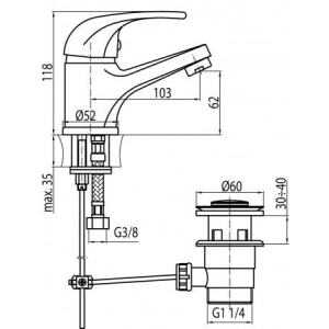 Batidora Valvex Logic 2450900