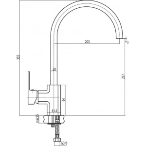 Mezclador Valvex Loft 2454960