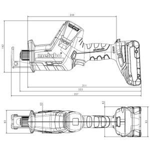 Metabo SSE 18 LTX BL Compact 602366850