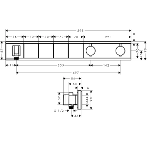 Hansgrohe RainSelect 15357000