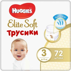 Pañales Huggies Elite Soft Pants 3 / 72 pcs