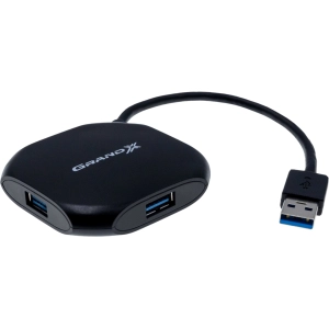 Lector de tarjetas / USB-hub Grand-X GH-415