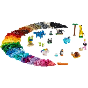 Constructor Lego Bricks and Animals 11011