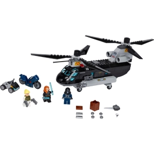 Constructor Lego Black Widows Helicopter Chase 76162