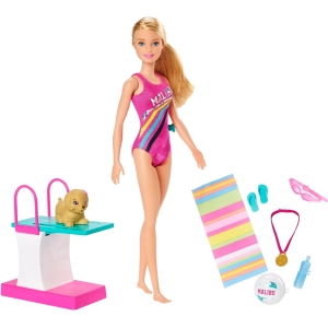 Muñeco Barbie Dreamhouse Adventures Swim and Dive GHK23