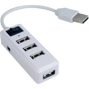 Lector de tarjetas/USB-concentrador Gembird UHB-U2P4-21