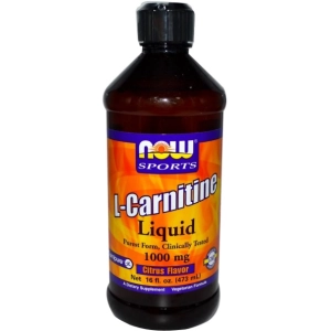 Quemador de grasa Now L-Carnitine Liquid 473 ml