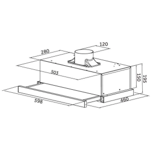 Pyramida TLX2 60 WH