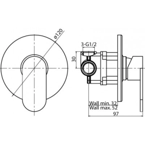 Mezclador Valvex Tube 2454870