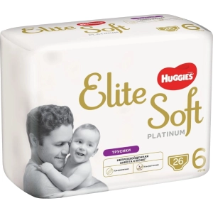 Pañales Huggies Elite Soft Platinum 6 / 26 pcs