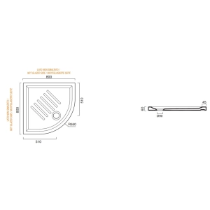 Catalano Verso 80x80 18080AH600