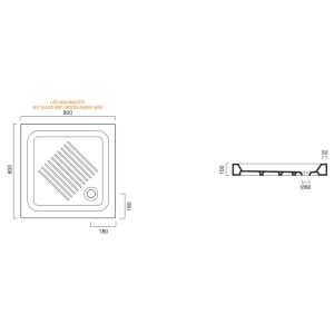 Catalano Base 80x80 1808000