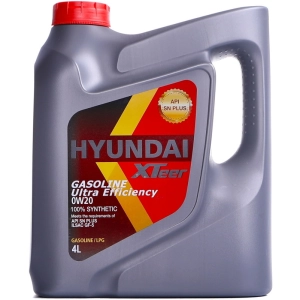 Aceite de motor Hyundai XTeer Gasoline Ultra Efficiency 0W-20 4L