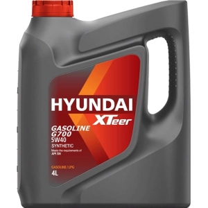 Aceite de motor Hyundai XTeer Gasoline G700 5W-40 4L