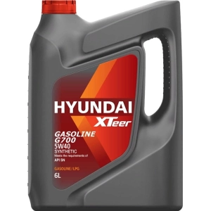 Aceite de motor Hyundai XTeer Gasoline G700 5W -40 6L